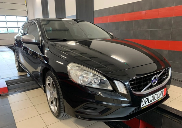 Volvo V60 cena 34900 przebieg: 249000, rok produkcji 2012 z Opalenica małe 191